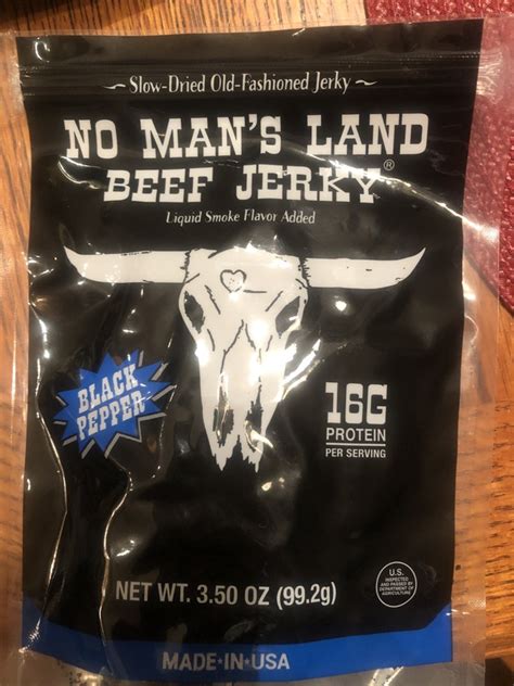 No Man S Land Beef Jerky Any Flavor Food Library Shibboleth