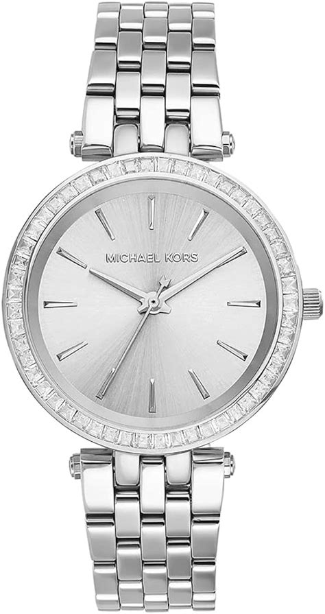 Amazon Michael Kors Women S Darci Silver Tone Watch Mk