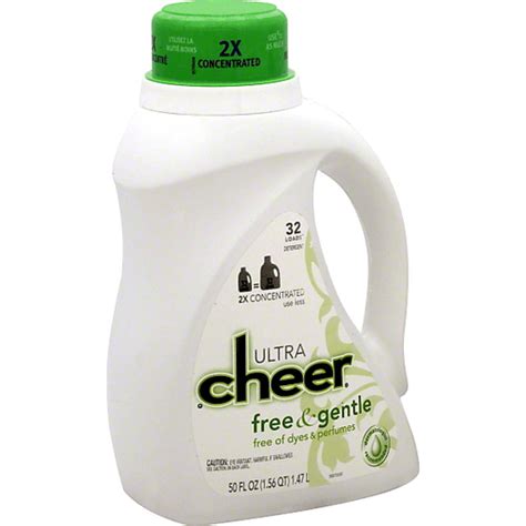 Cheer® Stay Colorful™ Free Liquid Laundry Detergent 50 fl. oz. Jug | Laundry Detergent | Phelps ...