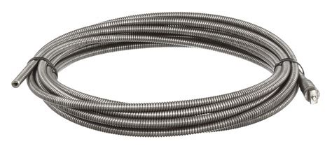 RIDGID, 3/8 in Dia., 25 ft Lg., Drain Cleaning Cable - 6X907|C-4 - Grainger