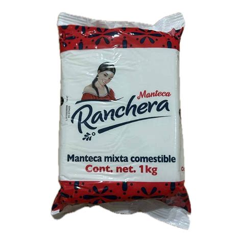 Manteca Comestible Ranchera Kg Bodega Aurrera Despensa A Tu Casa