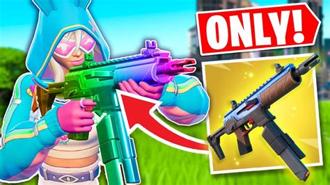 Twin Mag SMG ONLY Challenge In Fortnite YouTube