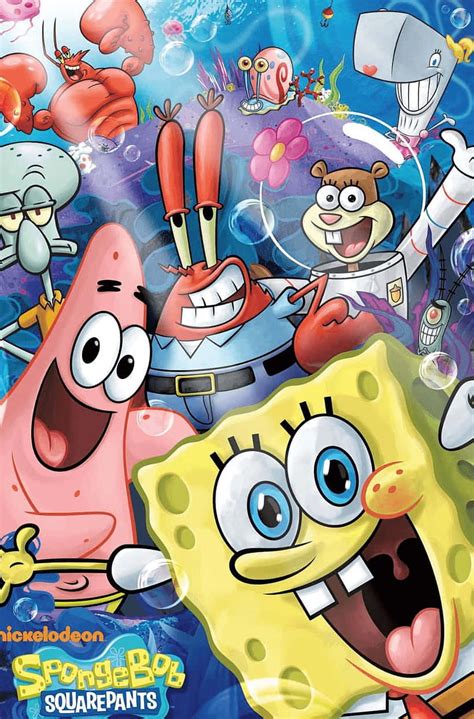 Descargar fondos de Todoslos Personajes De Bob Esponja Juntos ...