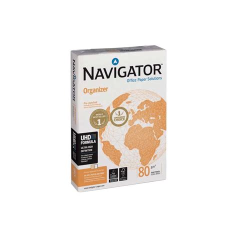 Caja 5 Paquetes 500h Papel Navigator Organizer A4