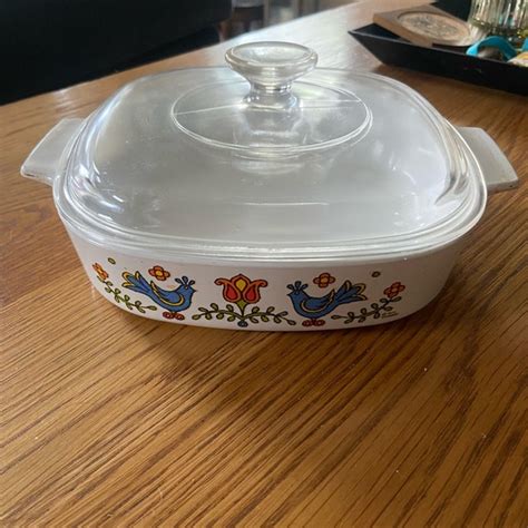 Corningware Kitchen Vintage Corningware Country Festival Casserole