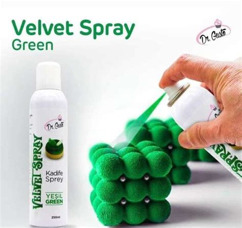 Spray Colorant Alimentar Catifea Verde Ml Produsedecofetarie Ro