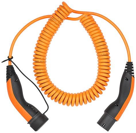 LAPP MOBILITY Spiral Ladekabel Typ 2 Bis Zu 11 KW 5 M Orange 20 A