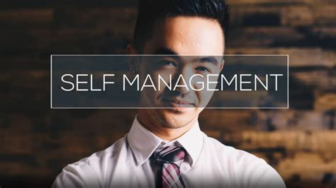 What Are Self Management Skills Build Skills For Life And Work Youth