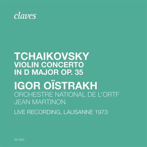 Tchaikovsky Violin Concerto In D Major Op Th Live Recording