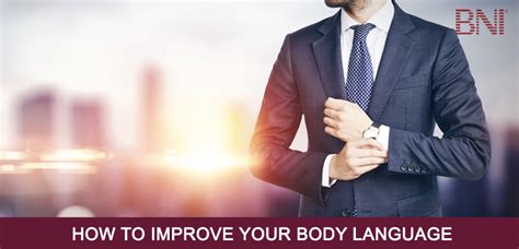 How To Make Your Body Language Work For You Networking For Business