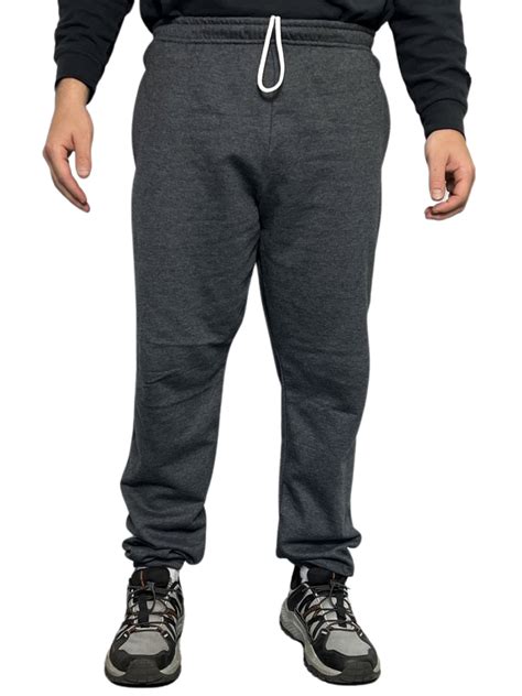 Fruit Of The Loom Men S Fleece Jogger Sweatpants 2 Pockets Relaxed Fit