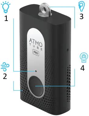 Atmotube Pro Portable Air Pollution Monitor User Guide