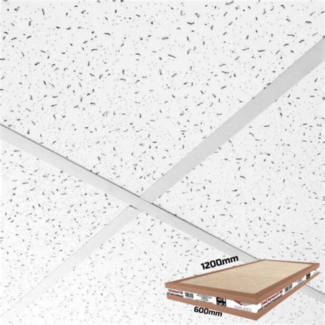 Suspended Ceiling Tiles Fine Fissured Surf Nd Board Mm X Mm