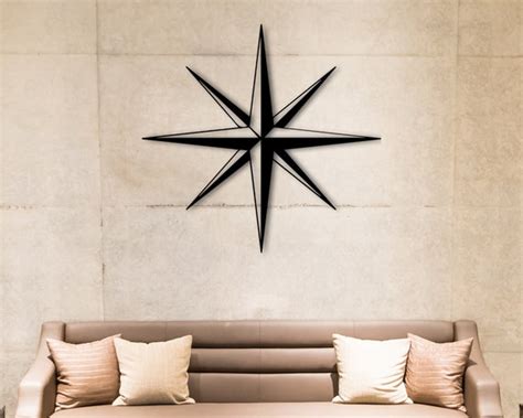 North Star Wall Art North Star Wall Art Metal Star For Wall Etsy