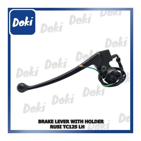 Doki Moto Brake Lever With Holder Rusi Tc Lh Lazada Ph