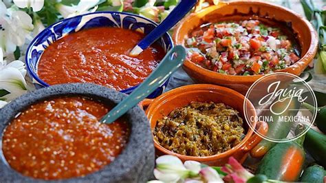 Las Mejores Salsas Mexicanas Para Taquizas De JaujaCocinaMexicana