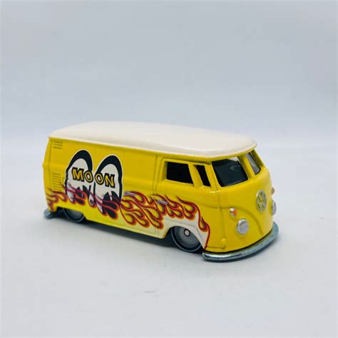 Hot Wheels Volkswagen Mooneyes T Panel Bus Vw Premium Car Culture Moon Eyes Kombi Combi