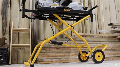 Dewalt Rolling Miter Saw Stand Dwx726 Youtube