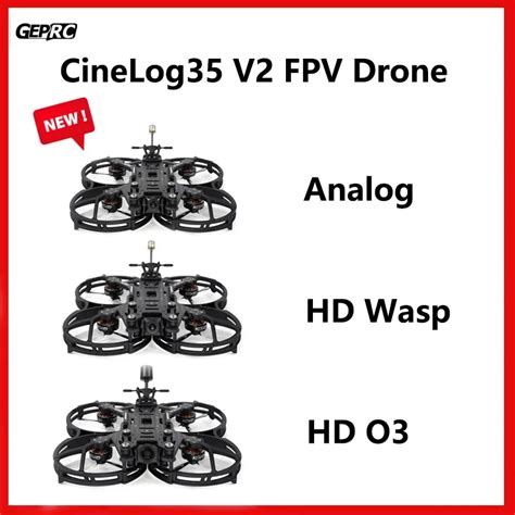 Geprc Cinelog V Analog Hd Wasp Hd O F A Aio Peano Rhcp Ufl