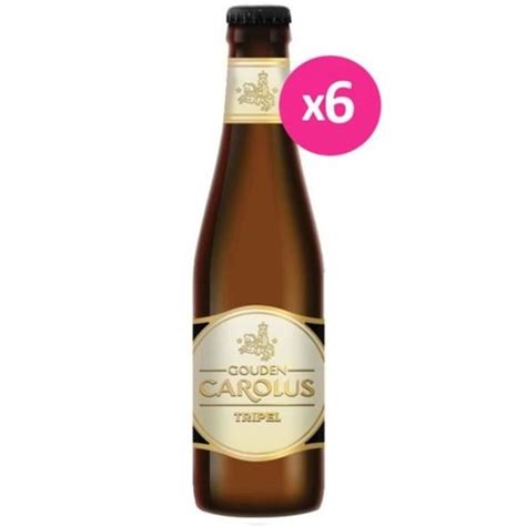 CAROLUS TRIPLE 6 33CL Brasserie HET ANKER Type de Bière Tripel