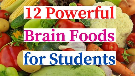 Best Foods To Boost Your Brain Memory And Concentration Youtube