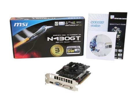 Msi Geforce Gt Fermi Video Card N Gt Md Gd Newegg Ca