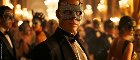 Undercover operative, in disguise at a lavish masquerade ball ...