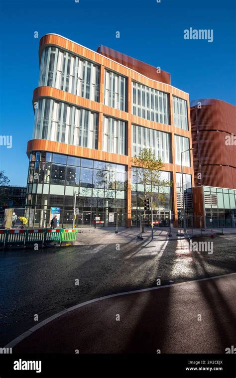 The New Broad Marsh Car Park And Bus Station In Nottingham City