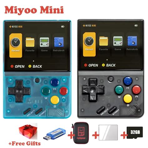 ↂ MIYOO MINI V2 Portable Retro Handheld Game Console 2 8Inch IPS