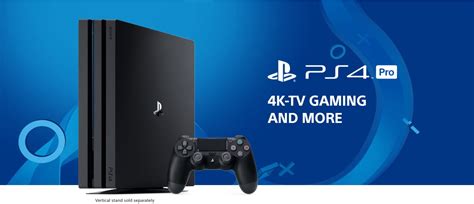 Sony PlayStation 4 Pro 1TB Console Jet Black Newegg Ca