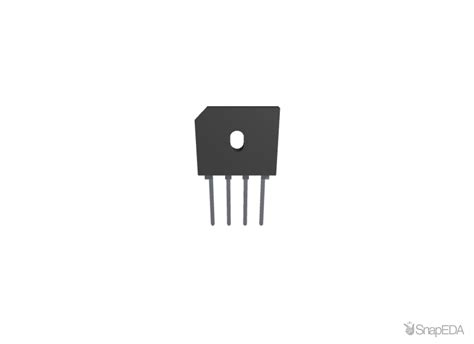 GBU8M footprint & symbol by Onsemi | SnapMagic Search