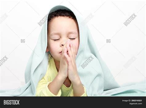 Boy Praying God Hands Image And Photo Free Trial Bigstock