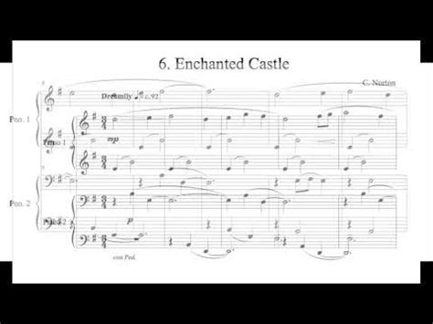 C Norton 6 Enchanted Castle Microjazz Piano Duets Collection 1