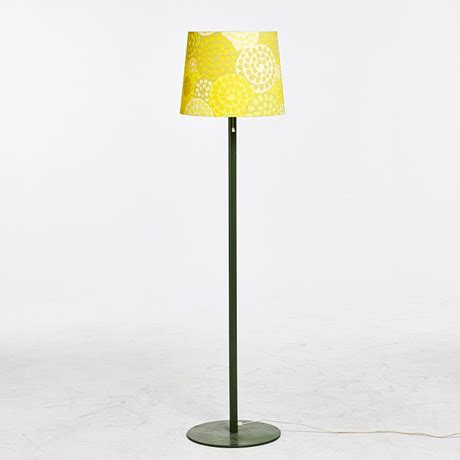 Golvlampa Talets Andra H Lft Luxus Gr Nlackerad Metallstomme