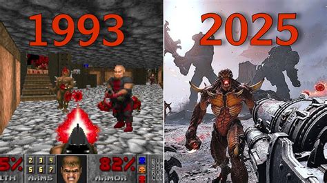 The Insane Evolution Of Doom Games 1993 2025 Youtube