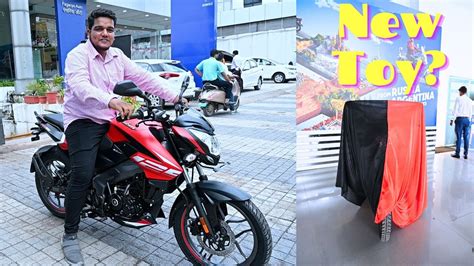 Taking Delivery Of Bajaj Pulsar Ns Bs Matt Red Colour Youtube