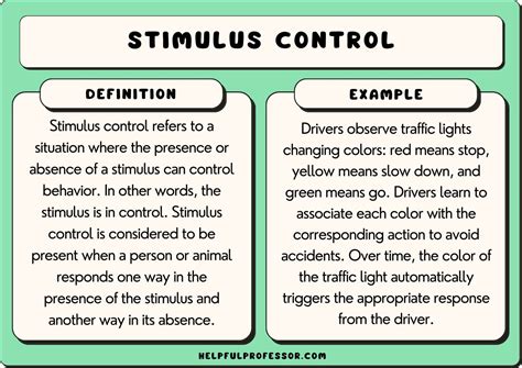 25 Stimulus Control Examples 2025