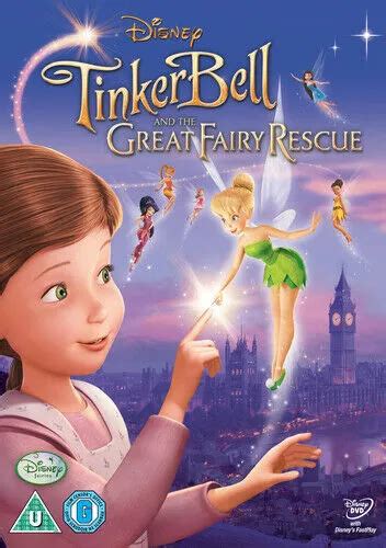 TINKERBELL AND THE Great Fairy Rescue DVD ** CERT U ** NEW & SEALED EUR ...