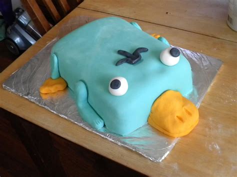 Perry The Platypus Cake - CakeCentral.com