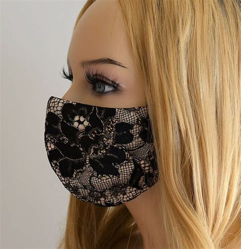 Lace Face Mask Lace Mask Face Mask Set Diy Face Mask Cotton Mouth