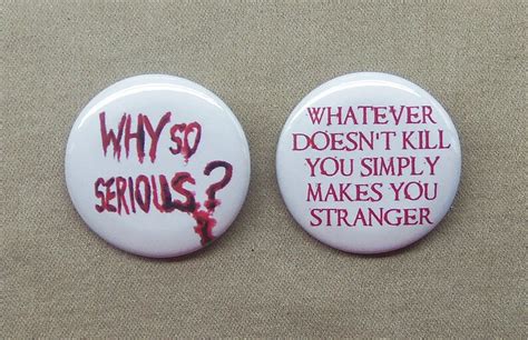 Whatever Doesnt Kill You Simply Makes You Stranger And Why So Etsy