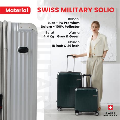 Sm Suitcase Solio Inch Set Green Neohaus Indonesia