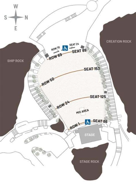 Red Rocks Amphitheatre Seating Chart | Cabinets Matttroy