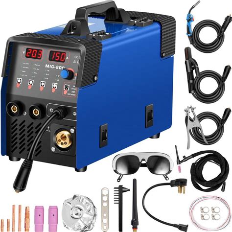 VEVOR 3 In 1 MMA MIG LIFT TIG Welder 200 Welding Machine 110 220