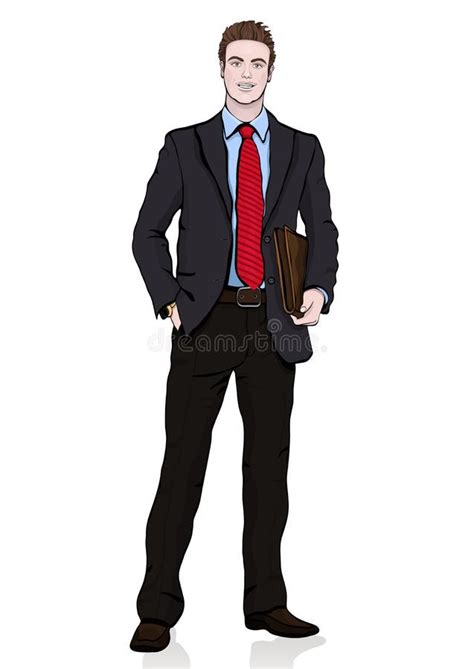 Person Professional Man In Suit Cartoon - bmp-park