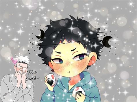 Haikyuu Bokuaka Chibi Akaashi Bokuto By Daichi Bokuto And Akaashi Hd