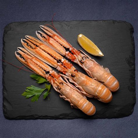 Cooked Whole Langoustine Amity Fish Fresh Scottish Fish Free