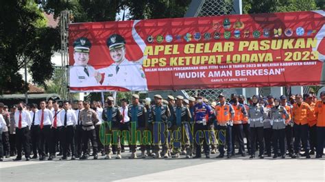 Polres Garut Terjunkan Ratusan Personel Gabungan Di Ops Ketupat Lodaya