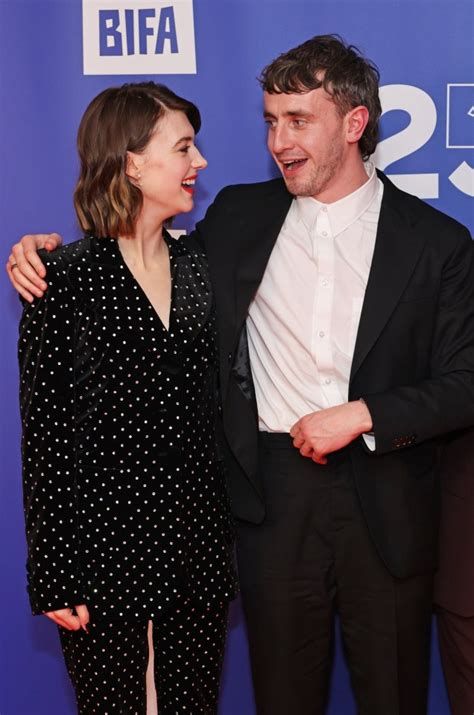 normal people star paul mescal  smiles  daisy edgar jones