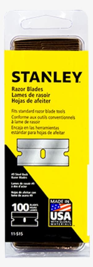 Single Edge Razor Blade Stanley Tools Single Edge Razor Blades 9